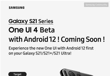 Выпуск интерфейса One UI 4.0 на базе Android 12 для смартфонов Samsung откладывается