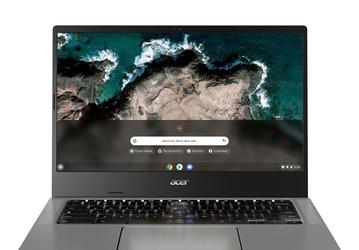 Один день автономности, бесшумная работа и платформа MediaTek Kompanio 828. Представлен хромбук Acer Chromebook 514