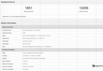 Появились данные о производительности мобильного процессора Intel Core i9-12900HK