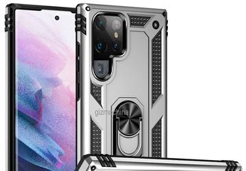 Дизайн Samsung Galaxy S22 Ultra в стиле линейки Note подтверждён производителями чехлов