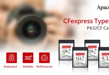 Компания Apacer представила карты памяти CFexpress Type B «профессионального и военного уровня»