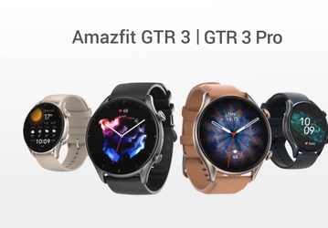 Экраны AMOLED, постоянный мониторинг ЧСС и SpO2, 150 режимов тренировок, GPS, водозащита и до 21 дня автономности. Представлены умные часы Amazfit GTR 3 и Amazfit GTR 3 Pro