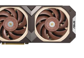 Самая тихая видеокарта в классе. Представлена Asus GeForce RTX 3070 Noctua Edition