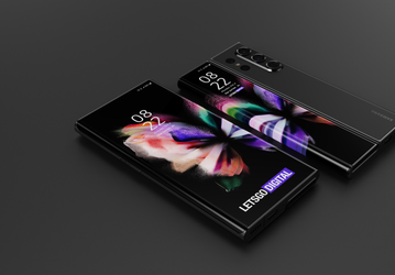 Так может выглядеть смартфон Samsung Galaxy Z Fold Note. Модель создана на основе патентов компании