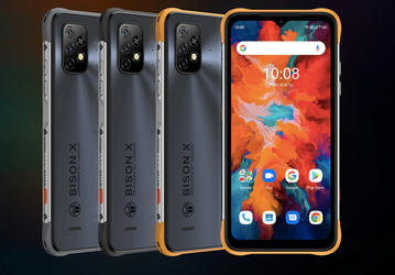 IP69K, MIL-STD-810G, стекловолокно, две настраиваемые кнопки, NFC, ИК-термометр: стильные защищённые смартфоны Bison X10 и Bison X10 Pro доступны со скидкой