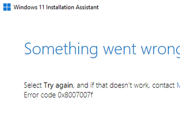Что делать, если при установке Windows 11 возникает ошибка 0x8007007f?