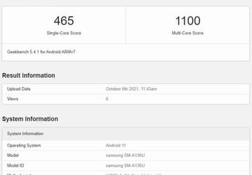 MediaTek Dimensity 700, Android 11, 5000 мА·ч и 50 Мп. Подтверждены ключевые характеристики Galaxy A13 5G — самого доступного смартфона Samsung с поддержкой 5G