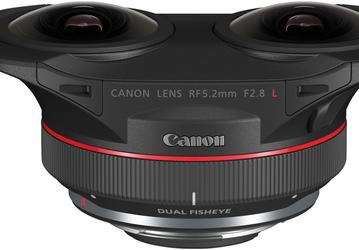 Поставки объективов Canon RF 5.2mm F2.8L Dual Fisheye откладываются на неопределённый срок