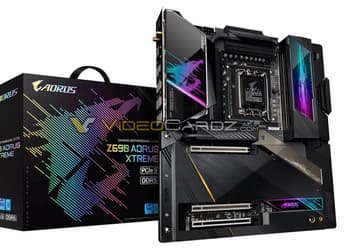 Одна из первых системных плат со слотами PCIe 5.0. Появились изображения Gigabyte Z690 Aorus Xtreme