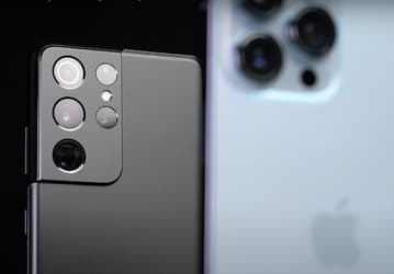 Битва титанов: iPhone 13 Pro Max и Samsung Galaxy S21 Ultra сравнили в реальных условиях