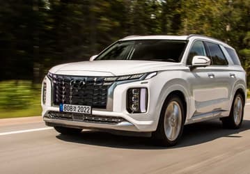 Огромный кроссовер Hyundai Palisade 2022 напоминает новый Tucson: появились подробности и первые фотографии