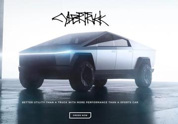 Tesla зачистила характеристики и цены на долгожданный пикап Cybertruck на своём сайте