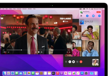 На компьютерах Apple наконец заработала SharePlay. Apple обещала эту функцию с июня