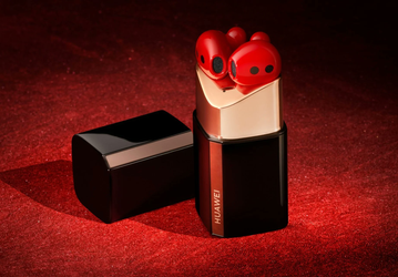 Huawei представила фэшн-наушники с активным шумоподавлением — FreeBuds Lipstick стилизованы под губную помаду
