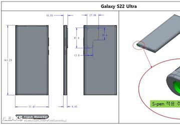 Samsung Galaxy S22 и Galaxy S22 Plus действительно будут компактнее моделей нынешнего поколения. Все Galaxy S22 показали на CAD-рендерах