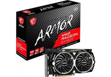 MSI возвращает в строй видеокарты линейки Armor. Представлена AMD Radeon RX 6600 Armor V1