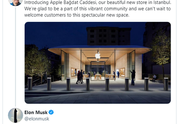 «Приходите посмотреть на салфетку Apple». Илон Маск троллит Тима Кука