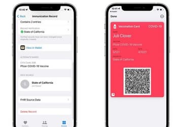 United Airlines теперь предлагает интеграцию с Apple Health для проверки сертификата о вакцинации от COVID-19