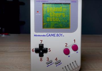 Как выглядят GTA 5, Doom и Crysis на классическом Game Boy