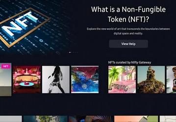 Телевизоры Samsung позволят покупать и продавать NFT