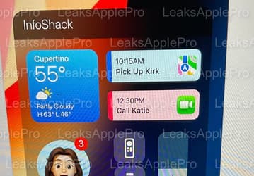 Первые детали об iOS 16: InfoShack — новые интерактивные виджеты