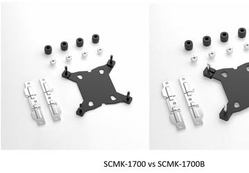 Scythe выпускает монтажный комплект SCMK-1700B для установки кулеров на процессоры Intel LGA1700