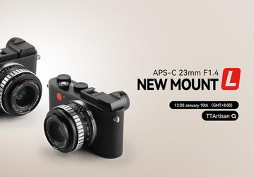 Представлен объектив TTArtisan 23mm F1.4 формата APS-C с креплением Leica L