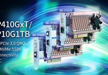 Карты расширения Qnap QM2-2P410G1T, QM2-2P410G2T и QM2-2P10G1TB добавляют в конфигурацию системы порты 10GbE и слоты M.2