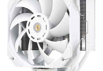 Высота процессорного кулера Thermalright TA120 EX Mini White равна 135 мм