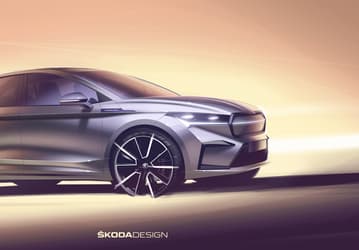 Skoda показала электрический купе-кроссовер Enyaq Coupe iV