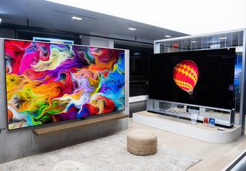 Представлены самые большие и самые маленькие OLED-телевизоры LG