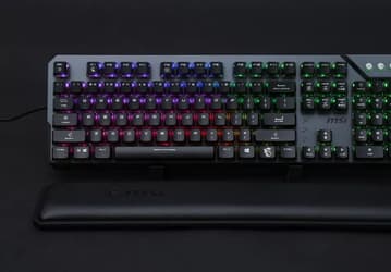Компания MSI представила первую клавиатуру с переключателями собственной разработки