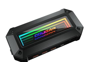 Док-станция Cougar DS10 украшена полноцветной подсветкой