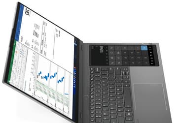 Ноутбук Lenovo ThinkBook Plus Gen 3 оснащен дисплеем размером 17,3 дюйма и разрешением 3072 x 1440 пикселей