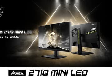 Монитор MSI MEG 271Q Mini LED поддерживает частоту обновления 300 Гц