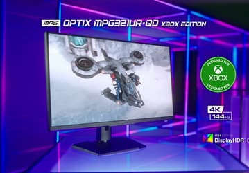 Монитор MSI Optix MPG321UR-QD Xbox Edition ориентирован на владельцев консолей
