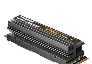 Твердотельный накопитель Team Group T-Force Cardea Z440 TUF Gaming Alliance оснащен интерфейсом PCIe 4.0