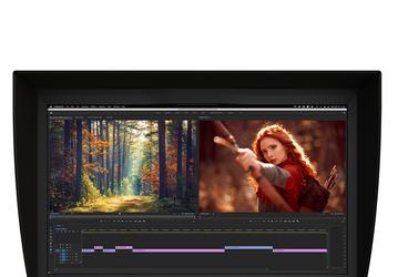 В мониторах Eizo ColorEdge CG2700X и CG2700S используются панели одинакового размера, но разрешения у них разные 