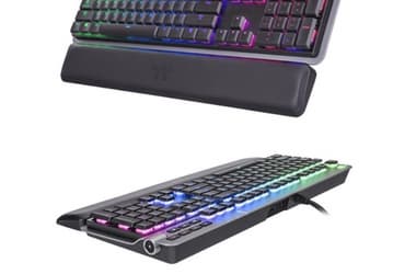 Представлена игровая клавиатура Thermaltake Argent K6 RGB