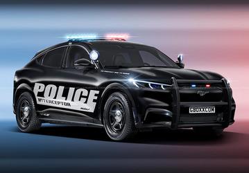 Нью-Йорк закупил для полиции и спасателей 184 электромобиля Mustang Mach-E