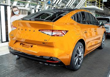 Стартовало производство электрического купе-кроссовера Skoda Enyaq Coupe iV