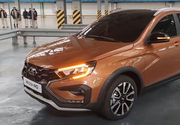 В Сети появились первые живые видеопревью Lada Vesta NG