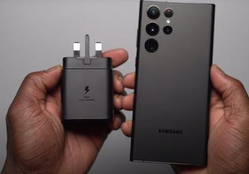 Покупка 45-ваттного адаптера для Samsung Galaxy S22 Ultra практически не имеет смысла: появилось сравнение зарядок мощностью 25 и 45 Вт