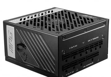 Блок питания MSI MPG A1000G оснащён модульной кабельной системой