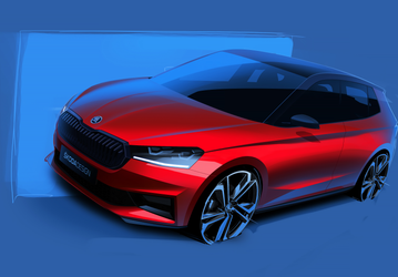 Skoda впервые показала новый Fabia Monte Carlo
