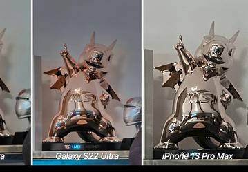 Первая впечатляющая демонстрация камеры Samsung Galaxy S22 Ultra: сравнение с iPhone 13 Pro Max