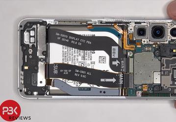 Опубликована первая разборка Samsung Galaxy S22. Смартфон получил 7,5 баллов из 10 за ремонтопригодность