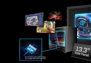 Разрешение FullHD, диагональ 13,3 дюйма и матрица IPS за 150 долларов: ASRock выпустила экран, который можно встроить в системный блок