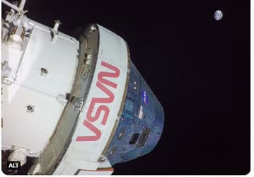 «Хьюстон, у нас рекорд». Космический корабль NASA Orion побил рекорд дальности полёта, установленный «Аполлоном-13»