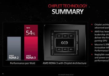 У видеокарт Radeon RX 7900 данные между кристаллами в GPU передаются на скорости до 5,3 ТБ/с